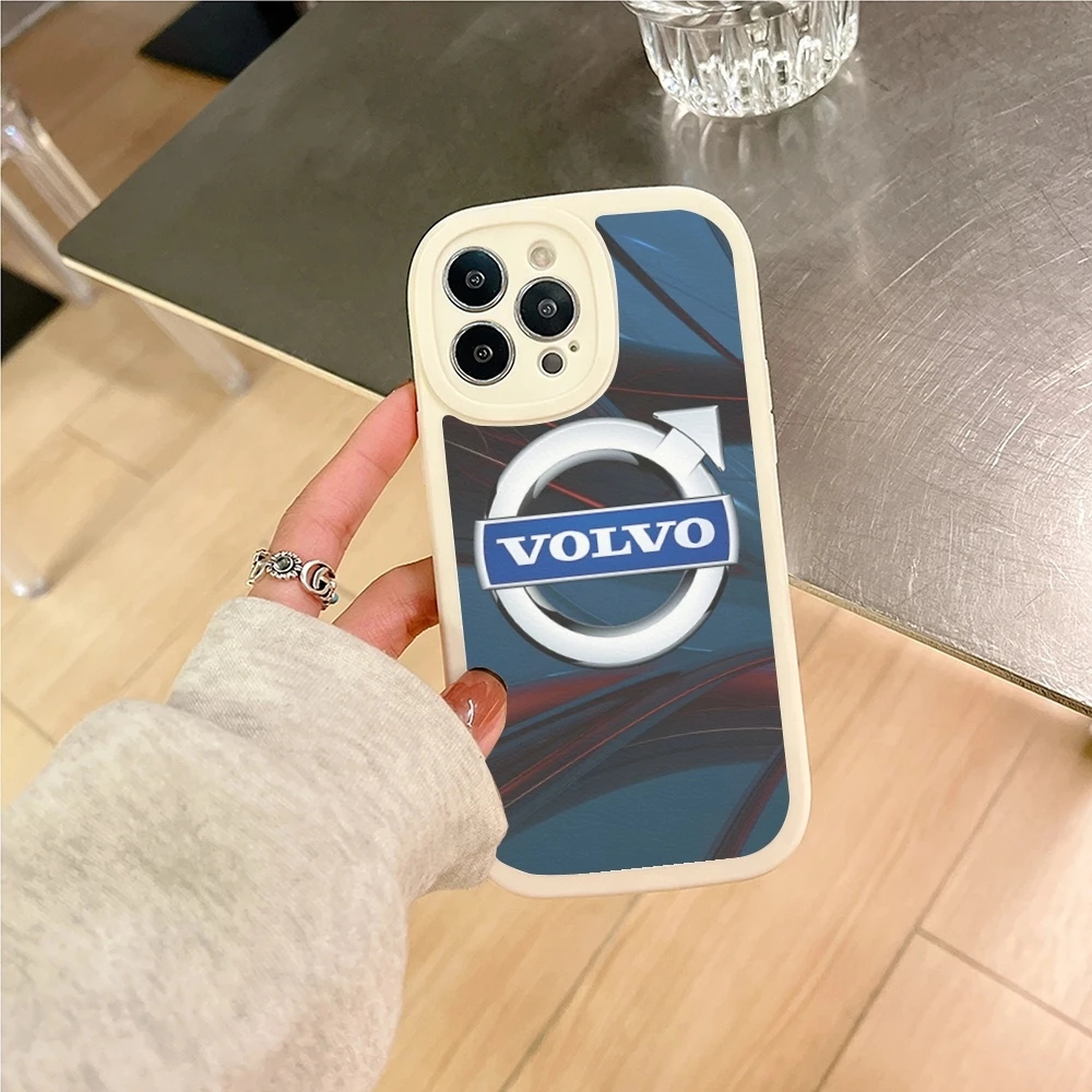 The Cars V-Volvo-ov MAISTO Phone Case For IPhone 15 16 14 11 12 13 Lambskin Silicone Pro Max Mini X XR XS 7 8 Plus Cover