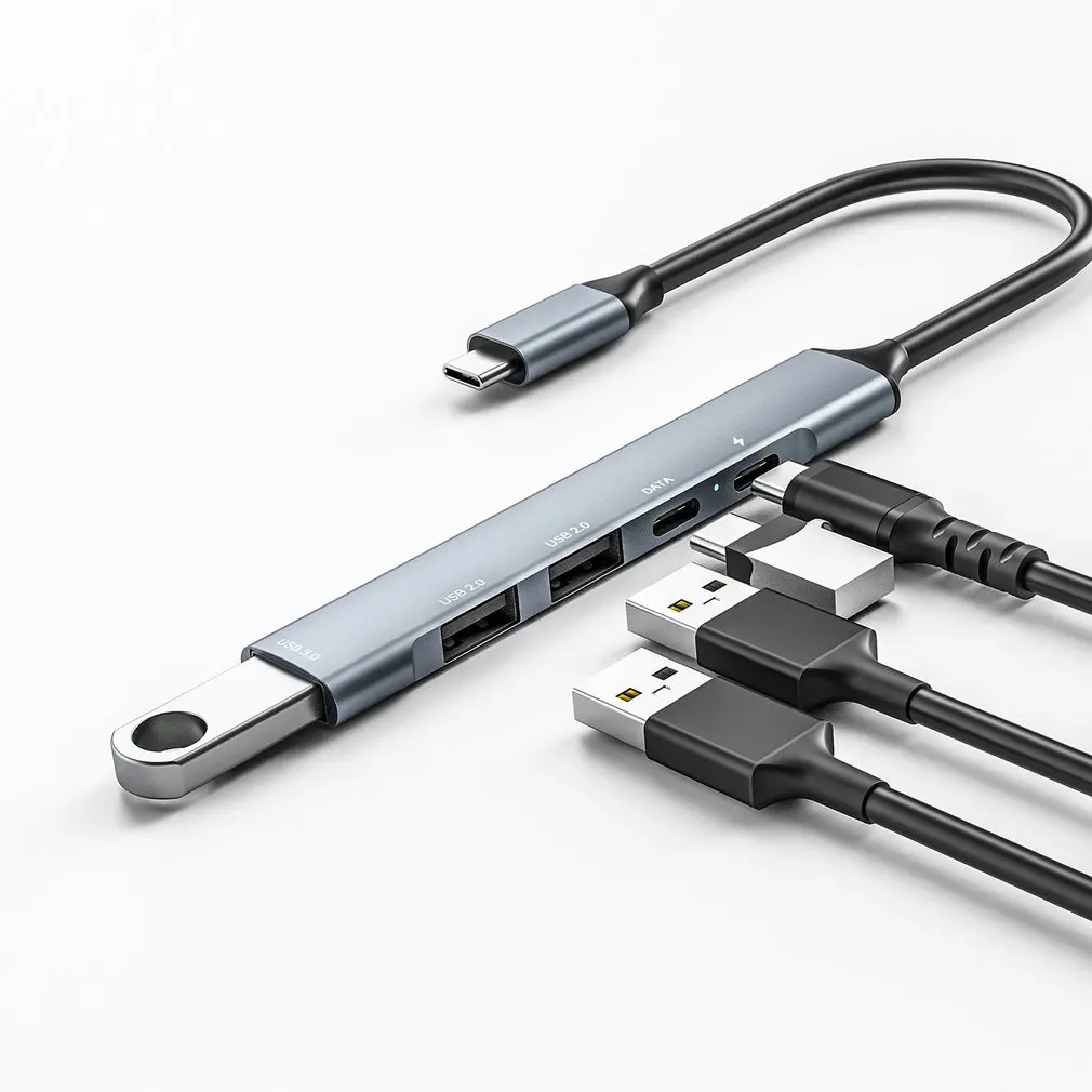 USB-концентратор 5 в 1, USB Type-C, USB 2024