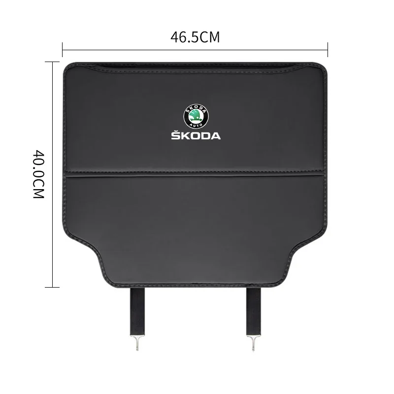 

2025 New Car Seat Back Kick Pad Leather Protector Car Upholstery for Skoda Octavia A2 A7 Kodiaq Enyaq iV Kamiq Superb Fabia Rapi