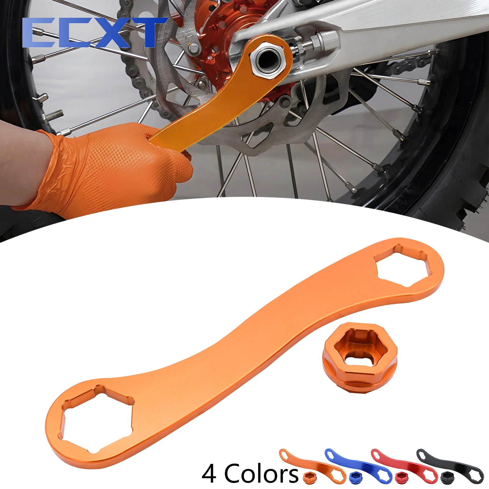 

Инструмент для снятия гаечного ключа с ЧПУ для передней и задней оси для KTM SX SXF XC XCF EXC EXCF 125-530 390 Duke 690 790 890 Adventure R S T 1290