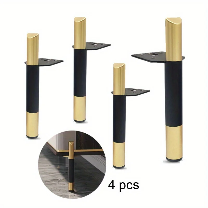 

4pcs Sofa Coffee Table Cupboard Cabinet TV Stand Feet Furniture Legs Modern Design Furniture Feet Metal Sofa Legs Replacement