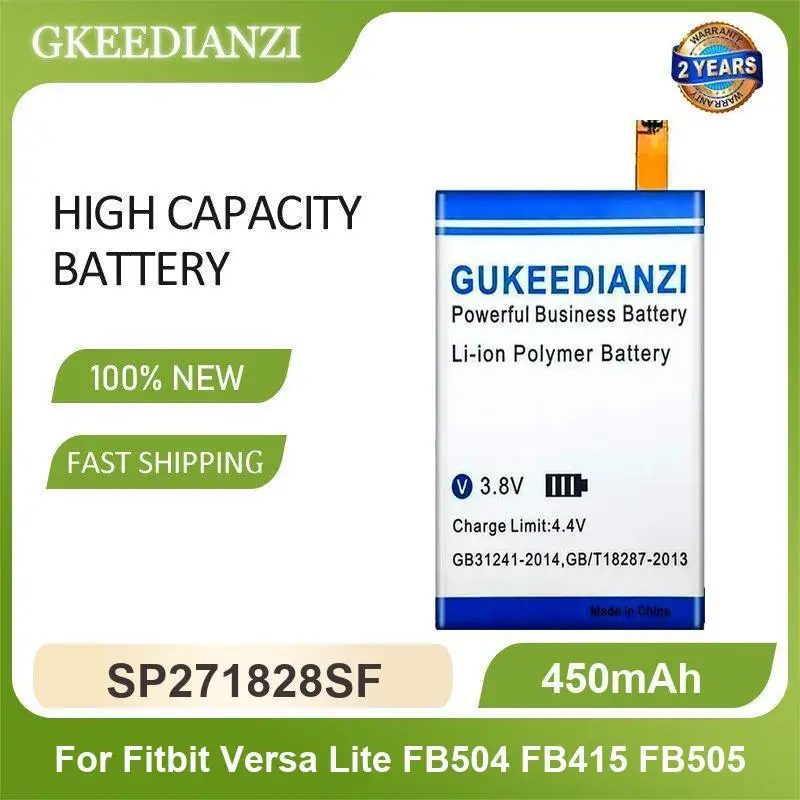 Battery For Fitbit Versa / Lite Smart Watch versa3 3/Sense 352325 FB504 FB415 FB505 Luxe Charge 2 LSSP411415 Charge2 401415