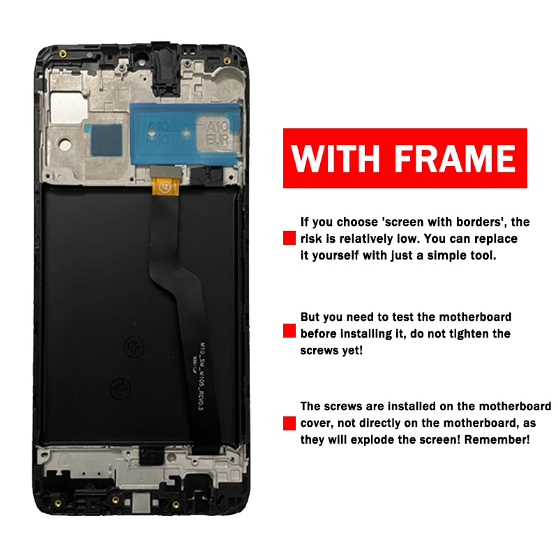 High Quality A105 LCD For Samsung A10 LCD A105F SM-A105F Display Screen replacement Digitizer Assembly Replacement