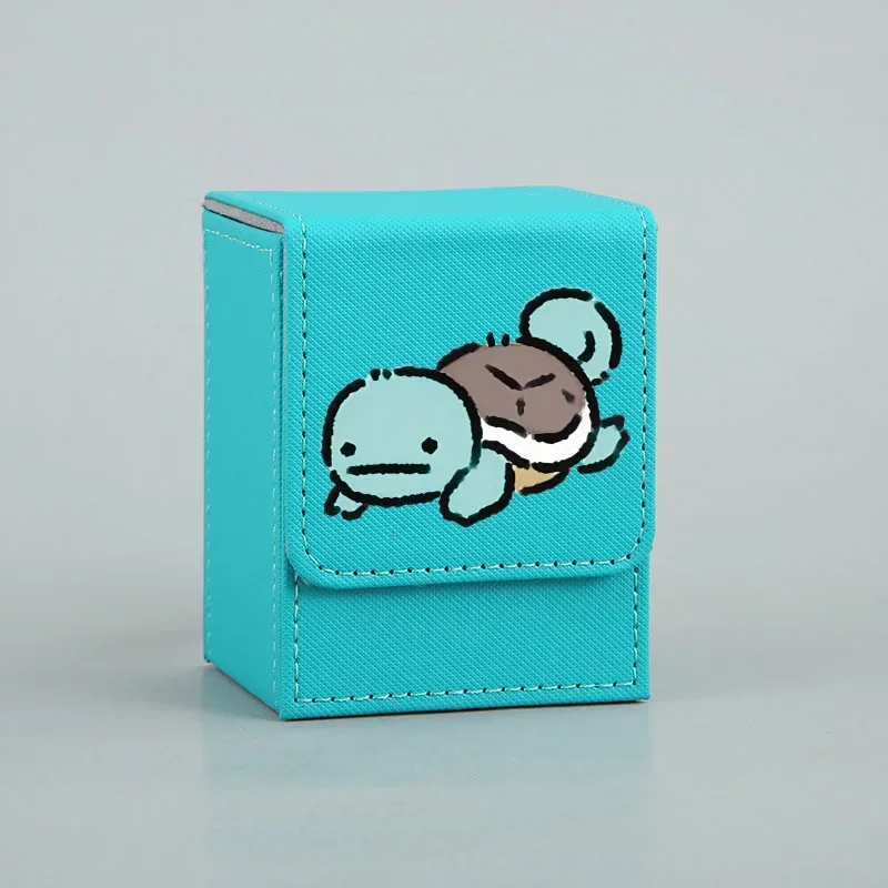 البوكيمون هدية ميميكيو جيراشي غص ديدن السنجاب الذاتي الصنع الجلود بطاقة صندوق تخزين أنيمي الكلاسيكية لعبة جمع بطاقة لعبة #4