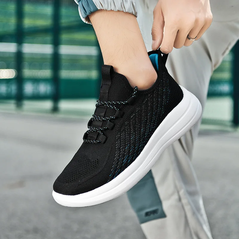 2024 New Men's Sports Shoes Mens Casual Shoes Outdoor Lightweight Non-slip Breathable Comfortable Athletic Running Shoes for Men