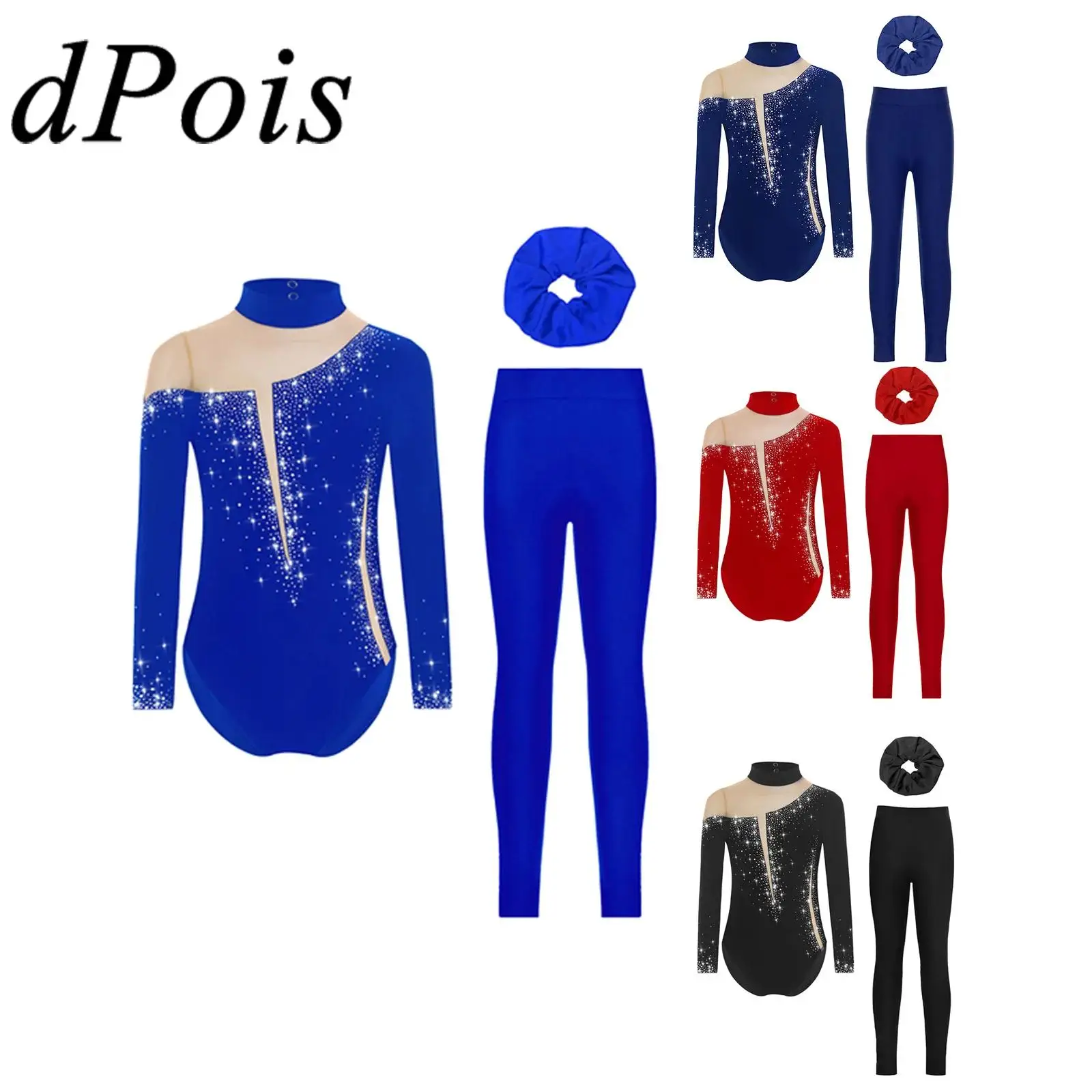 

Dance Leggings Ballet Outfit Children's Rhythmic Gymnastics Leotard Ballerina Dancing Sets Gymnastics Figure Skating Jumpsuits