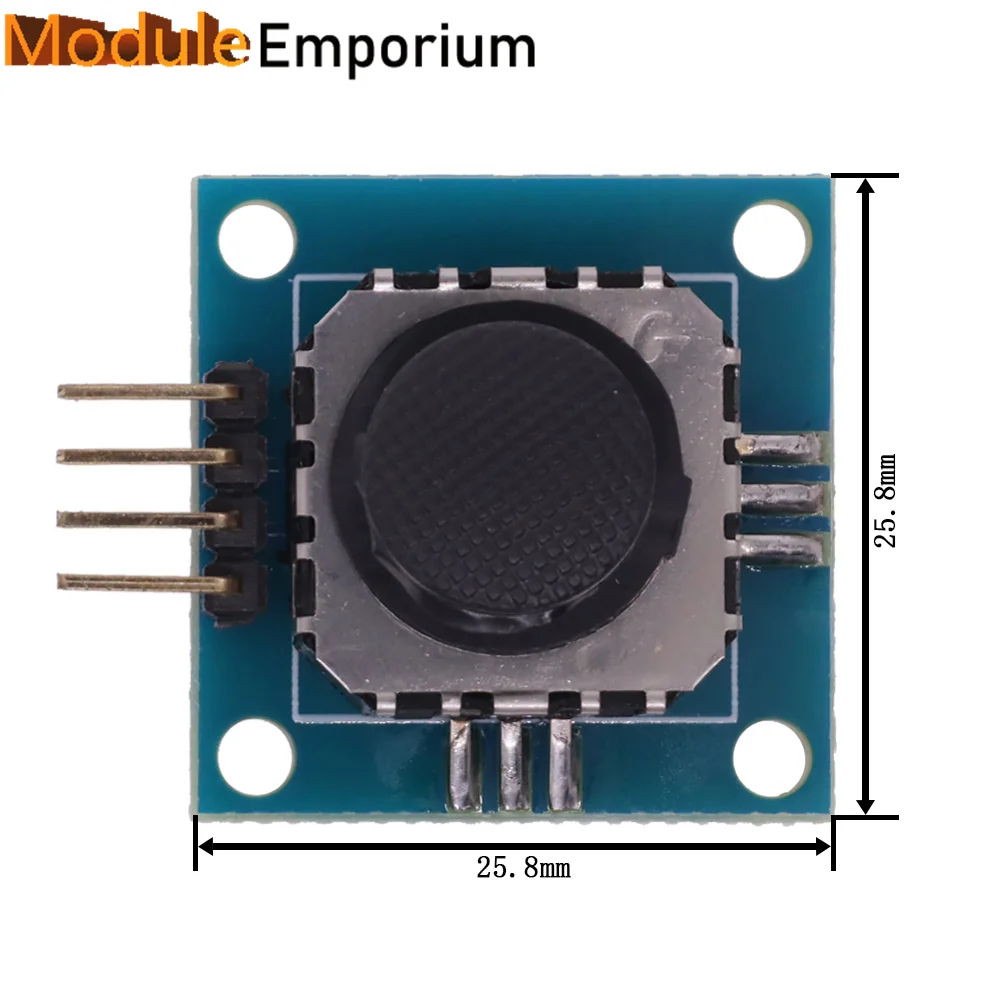 Dual-Axis Mini XY Joystick Module PSP 2-Axis Analog 3V-5V Thumb Joystick Module For Arduino