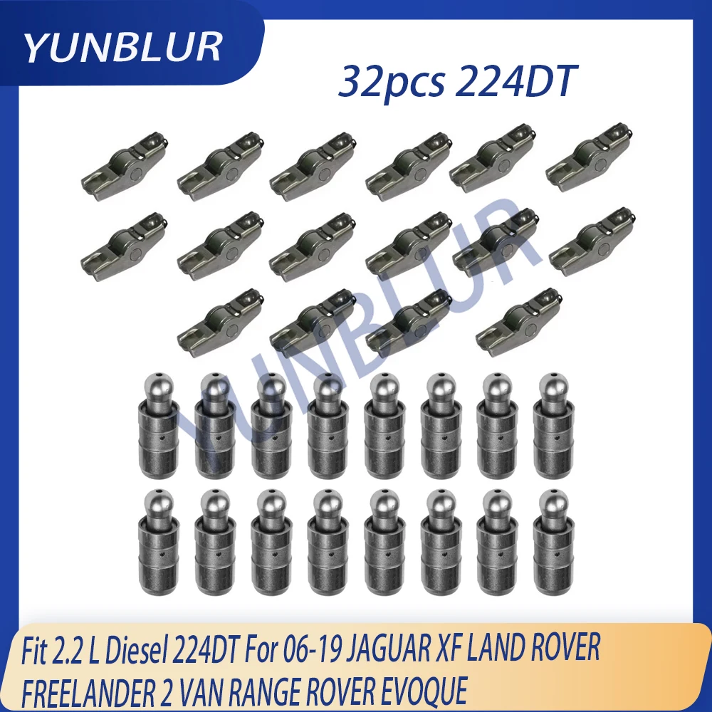 

Engine Valve Lifter Rocker Arm Kit Fit 2.2 L Diesel 224DT For 06-19 JAGUAR XF LAND ROVER FREELANDER 2 VAN RANGE ROVER EVOQUE