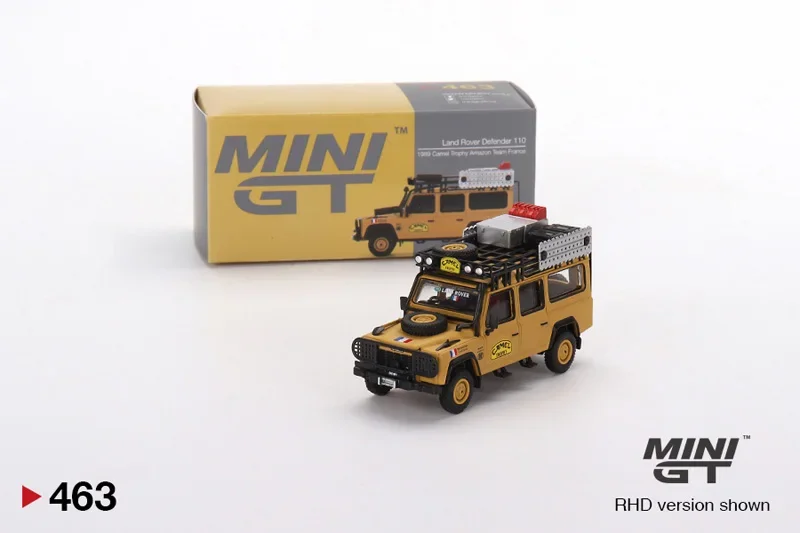 TSM MINI GT 1:64 #463 AC17 Land Rover Defender 110   Diecast Model  Race Car Kids Toys Gift