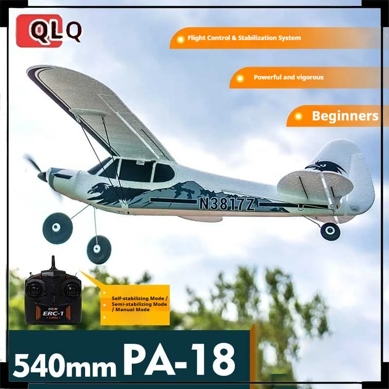 Fms540mmpa-18 Mini Remote Control Toy Fixed-Wing Rc Electric Model Aircraft Beginner Trainer