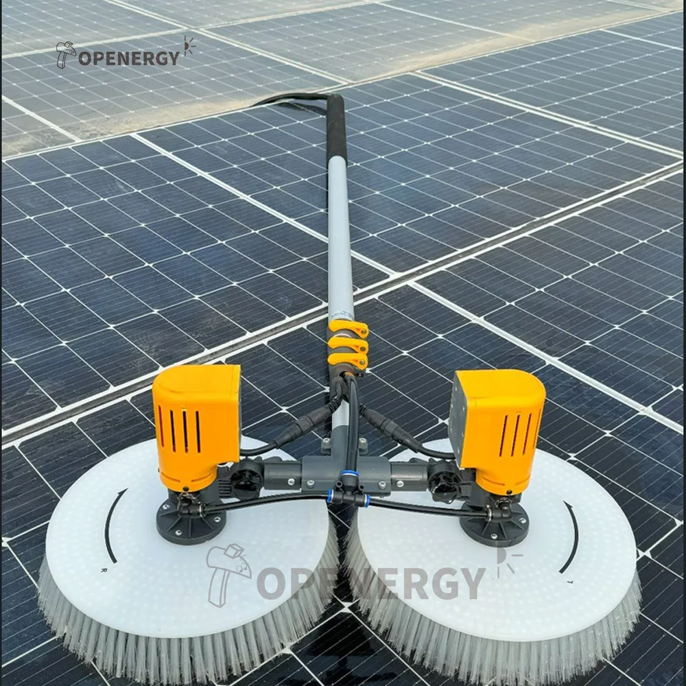 Reusable Solar Panel Cleaning Rotating Brushes for Automatic Robot Cleaning Solar Panel Cleaning Brush