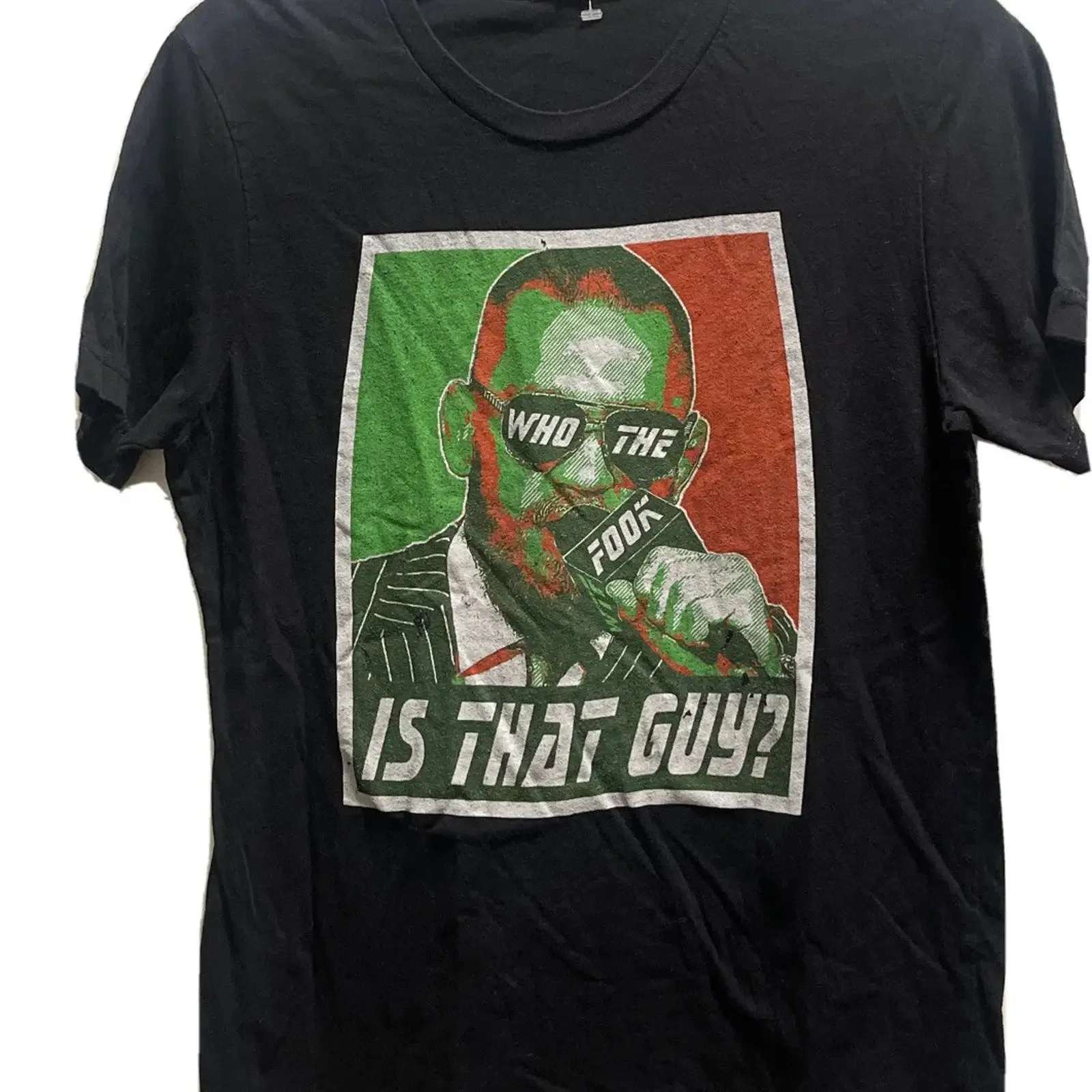 Conor mcgregor T Shirt small short sleeve adult unisex vintage Washed streetwear designer clothes Comfortable Versatile Soft