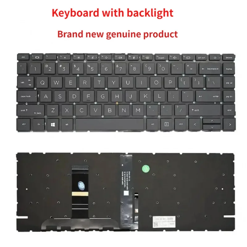 

Brand new genuine product for HP ProBook 440 G8 440 14 inch G9 14 inch G10 Keyboard with backlight