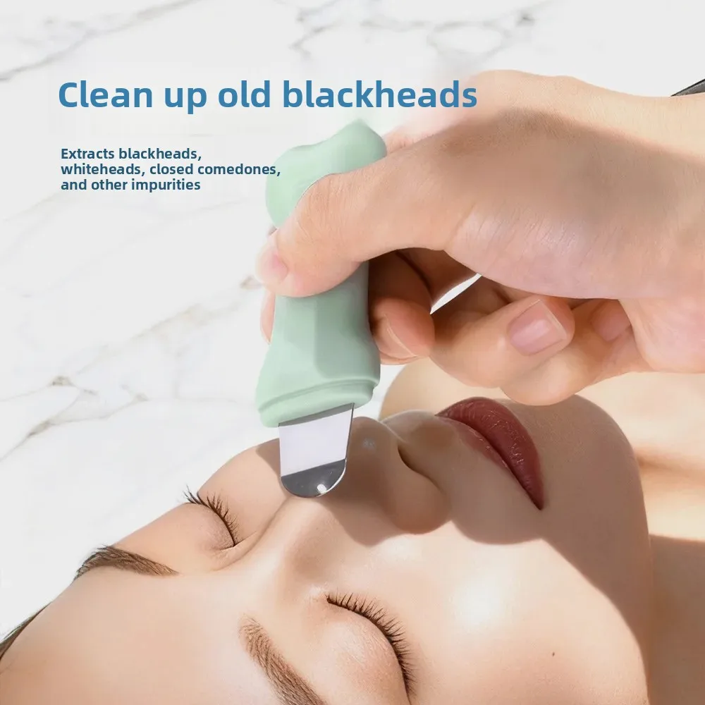 Manual Blackhead Remover Shovel Pore Cleaning Scraper Facial Exfoliator Skin Care Beauty Tool