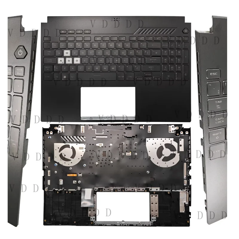 L... UK Palmrest Backlit keyboard For ASUS TUF Gaming FA507 FA507R FX507 FX507Z ZC4