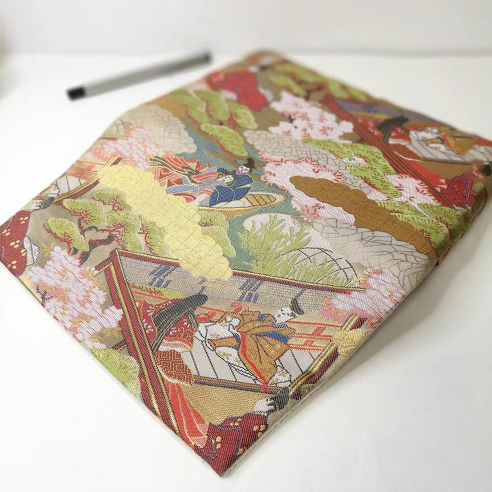 Handmade Fountain Pen Bag Brocade Pen Bag High quality and durable with Ten Pocket Storage Bag