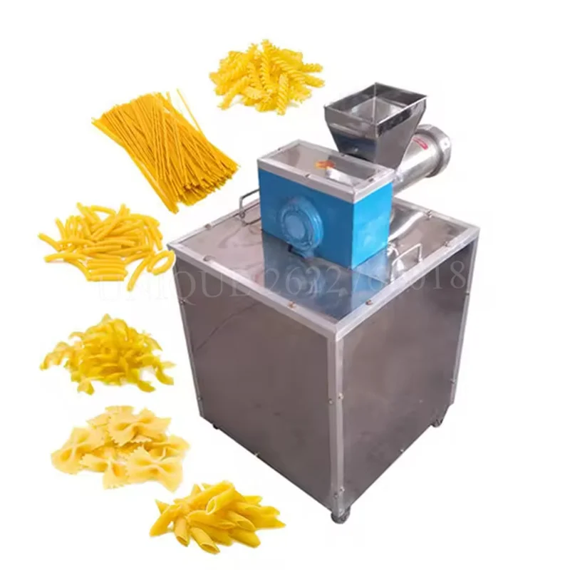 Commercial Italian Macaroni Spaghetti Pasta Making Machine Maker Electric Hollow Pasta Noddle Maker Pasta Extruding Machine