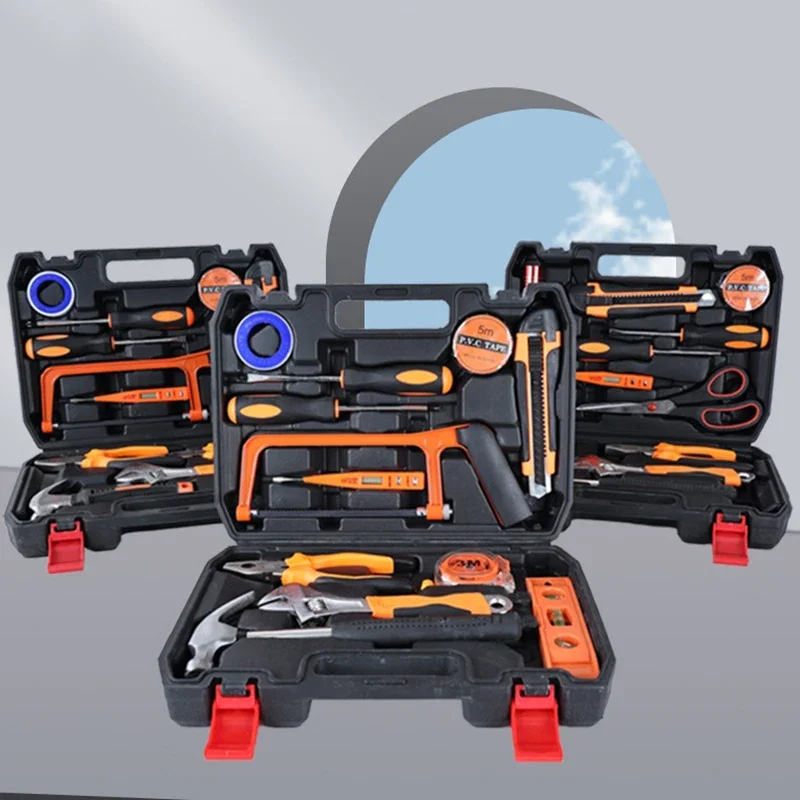 

Hardware Tool Set Multifunctional Household DIY Combination Toolbox Portable Hardware Automotive Electrician Manual Repair Tool