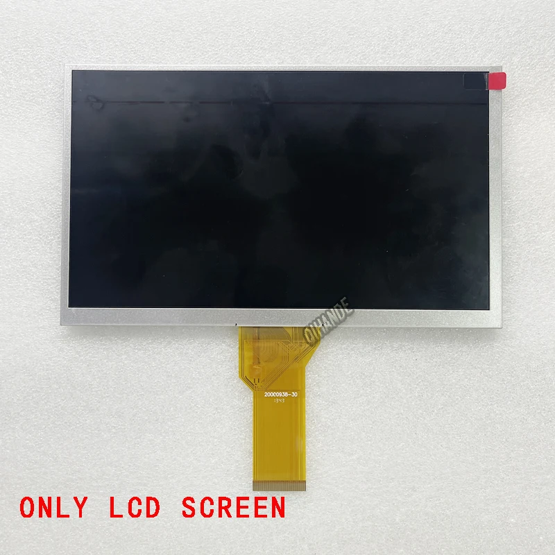 Nieuwe 7 Inch 50pin 800*480 Op 070tn92 At070tn90 LCD-Scherm Met 165X100Mm 4 Lijn Touchscreen Digitizer 5Mm Achtergrondverlichting