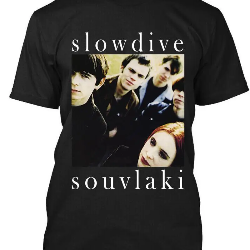 

Новая популярная футболка Slowdive Souvlaki с английским винтажным ретро-логотипом S 4Xl