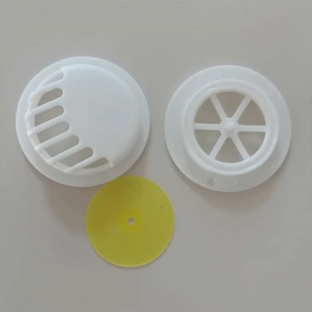 

50Pcs Mask Breathing Valve Replacement Air Valve For Series Masks Exhaust Steam Prevent Dirt Activated Carbon Filters Face Mask