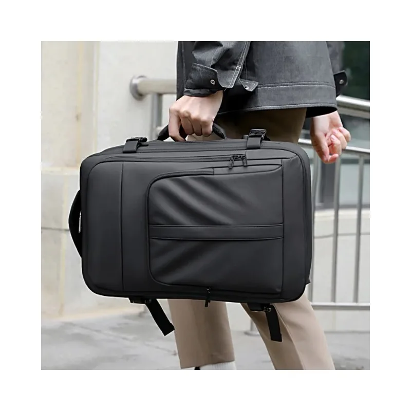 Ultra Light Mens Business Travel Backpack High Grade Multifunctional USB Laptop Commuter Bag