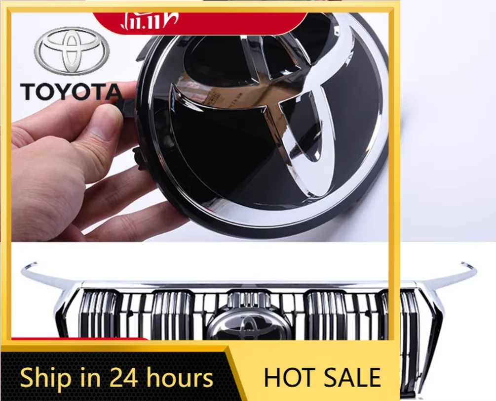 

Горячие для Toyota для Toyota 2026 новые колпаки ступиц 1 шт. для комплекта 3D Crystal Emblem для Toyota Prado Land Cruiser LC200 передний и задний автомобиль