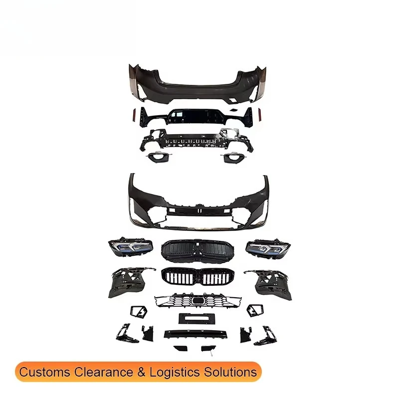 

2020-2022 for BMer 3 SERIES G20/G28 Bodykit Front & Rear Bumper Upgrade to 2023 LCI SPORT MODEL Plastic Good Quality