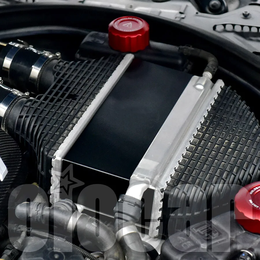 OiOMOTORS M Style Aluminum Intercooling Charge Cooler Cover Shell for BMW F87 M2 Competition F80 M3 F82 F83 M4