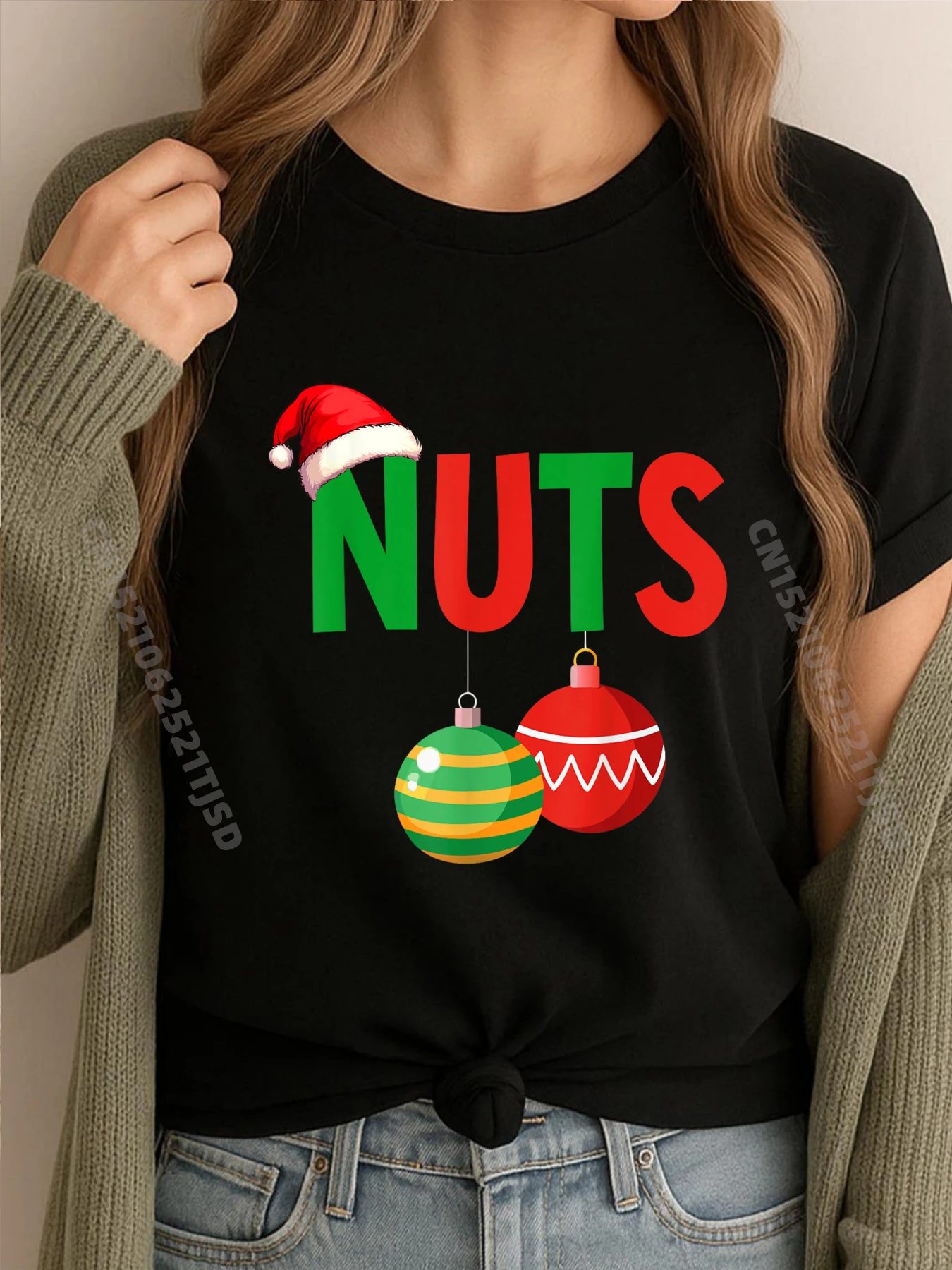 

Одинаковые каштаны, рождественские пары, орехи, оптовая продажа, футболки, 100 шт., мужская хлопковая футболка