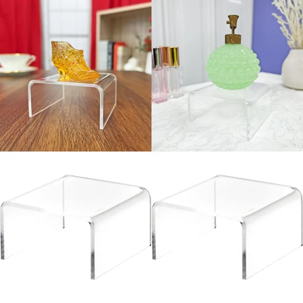 

Подставка квадратная из прозрачного акрила, 1.5 дюйма высотой, 3 дюйма шириной, 12 штук в упаковке (толщина 1/8 дюйма)