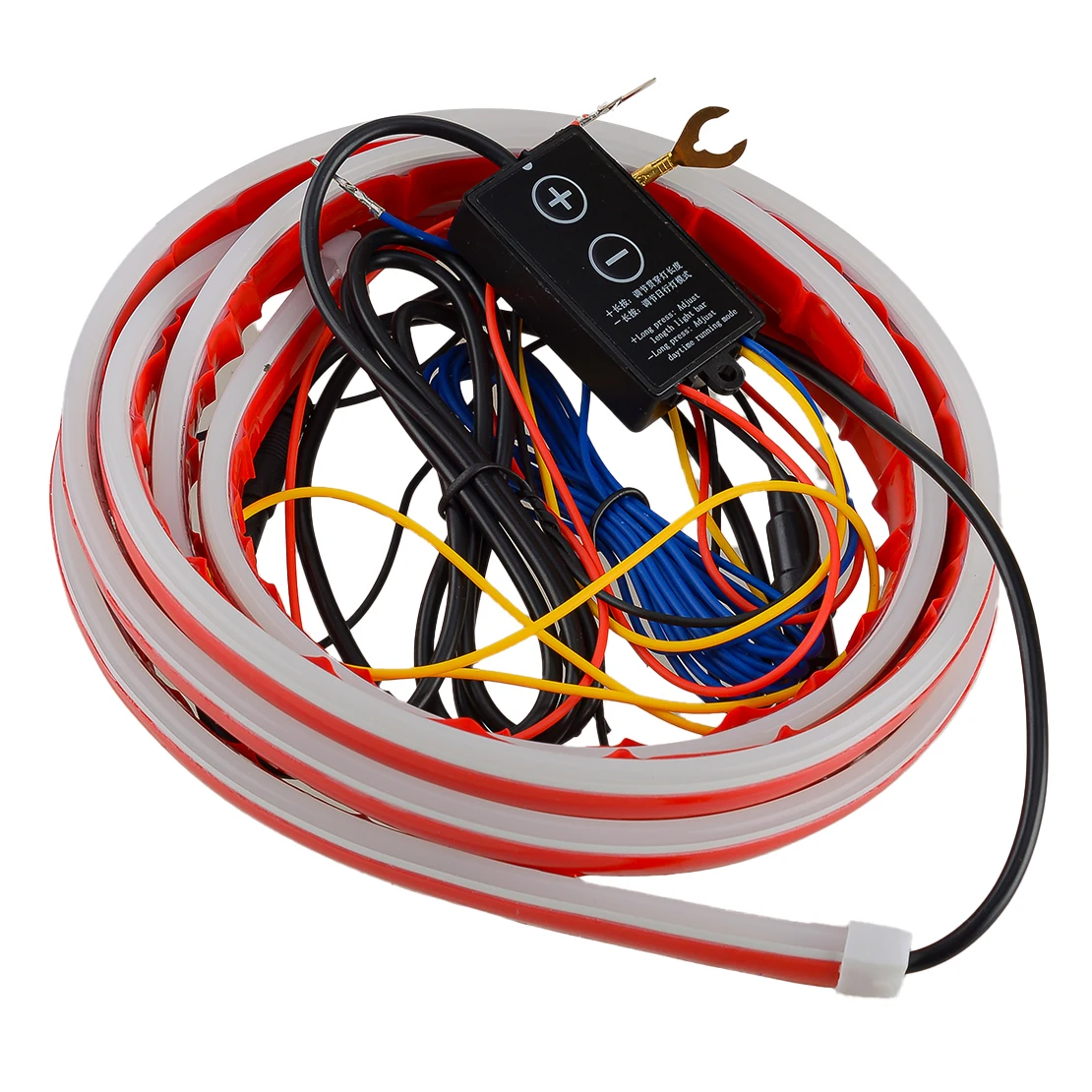 

Автомобильный старт, динамическая потоковая красная и желтая фотолампа, лампа для дневных ходовых огней, сигнал поворота, универсальная 2 м