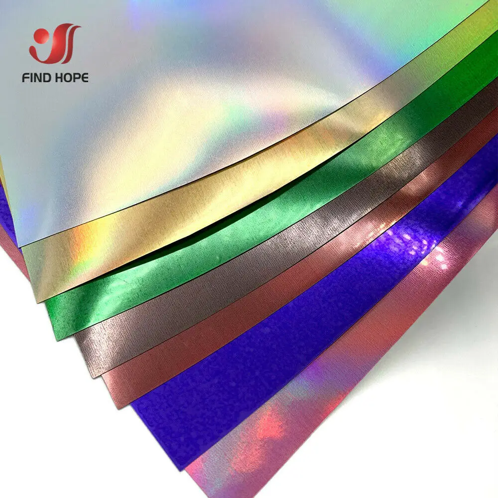 20cm*25cm Bündel Glitzernde Glänzende Wärmeübertragungsfolie zum Aufbügeln mit Heißpresse für T-Shirts, Textilien, zum Schneiden mit einem Schneidewerkzeug. – Detail 6
