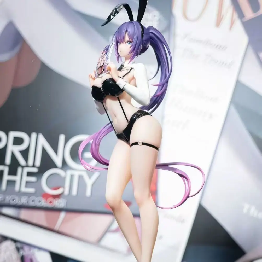 تمثال أنمي جديد لفتاة الأرنب يونا بطول 38 سم، شخصية بييا الجذابة والمثيرة، نموذج تمثال للفتاة الأرنبة، دمية للجمع والديكور وهدية