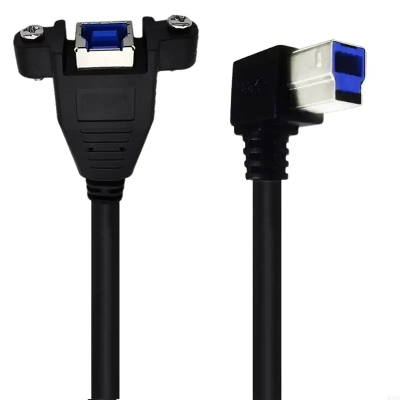 

R58F USB Удлинительное кабель 90 градусов угловой USB Тип B Мужчина до типа B