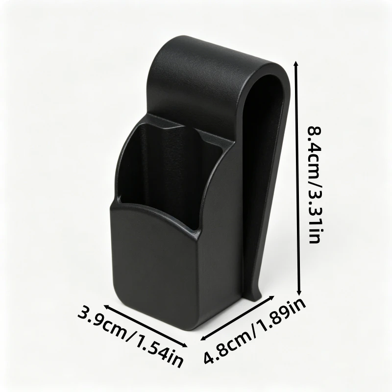 1Pc Universal Car Sun Visor 4-Button Garage Door Remote Control Holder Clip Neat Storage Remote Bracket Organizer Car Specific