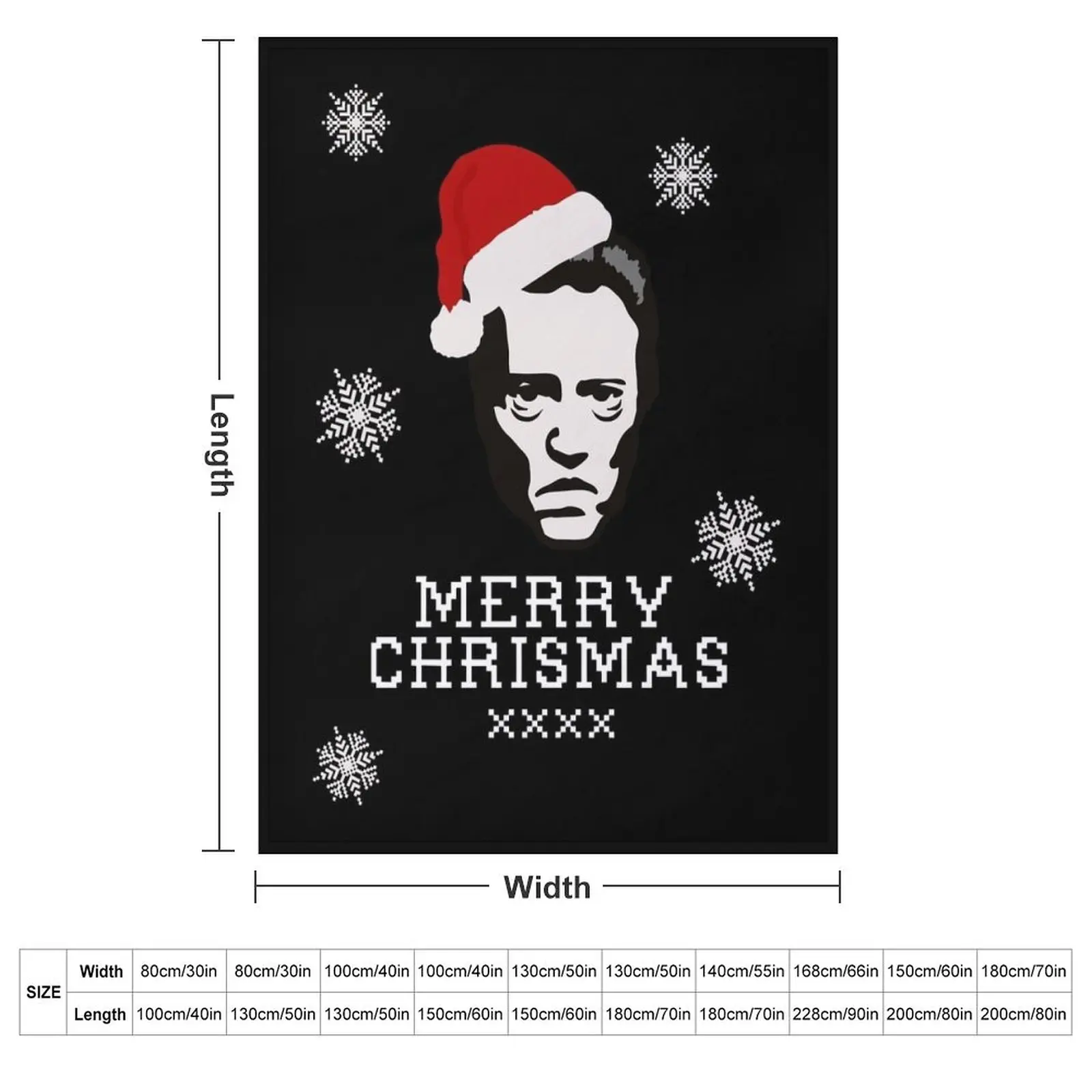 For Mens Womens Christopher Walken movie 'Til I Walken Throw Blanket Warm Plaid Luxury Thicken Blankets