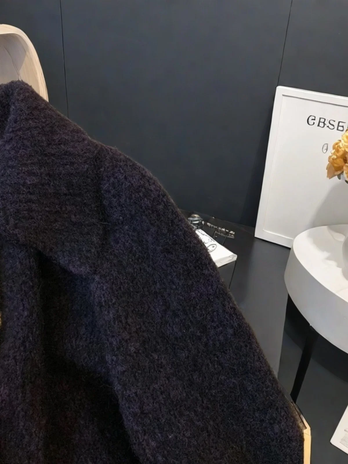 الترتر مسمار حبة سترة برقبة على شكل v المرأة ربيع الخريف النمط الفرنسي فضفاض تنوعا متماسكة الأعلى التنقل بلون البلوز