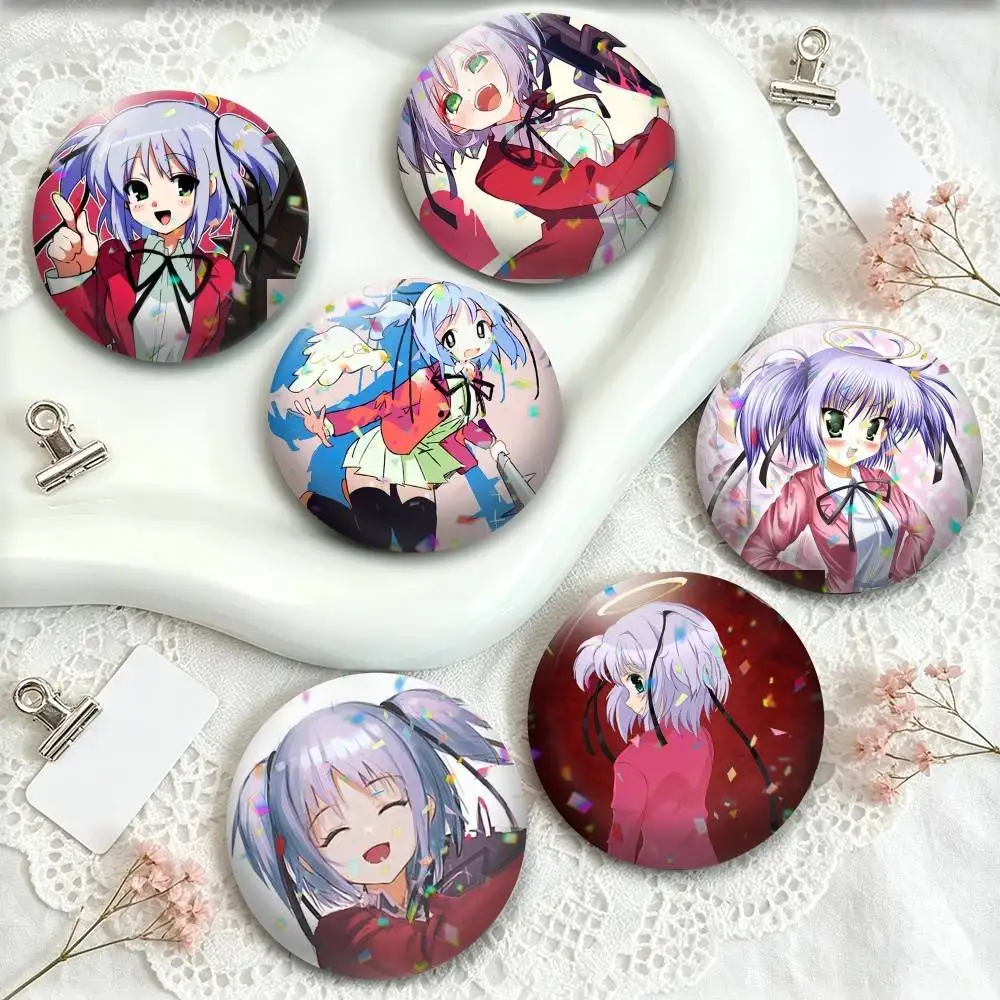 B-Bokusatsu T-Tenshi Dokuro-chan 25mm 32mm 44mm 58mm 75mm Brooches Badges Pins for Accessories Gift