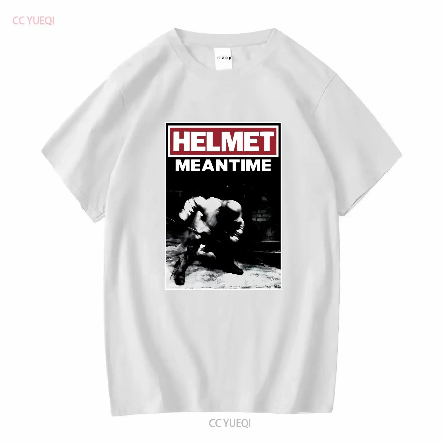Helmet Meantime T shirt rock band alternative metal TE3740 long or short sleeves vintage Washed homme fashion streetwear view 4