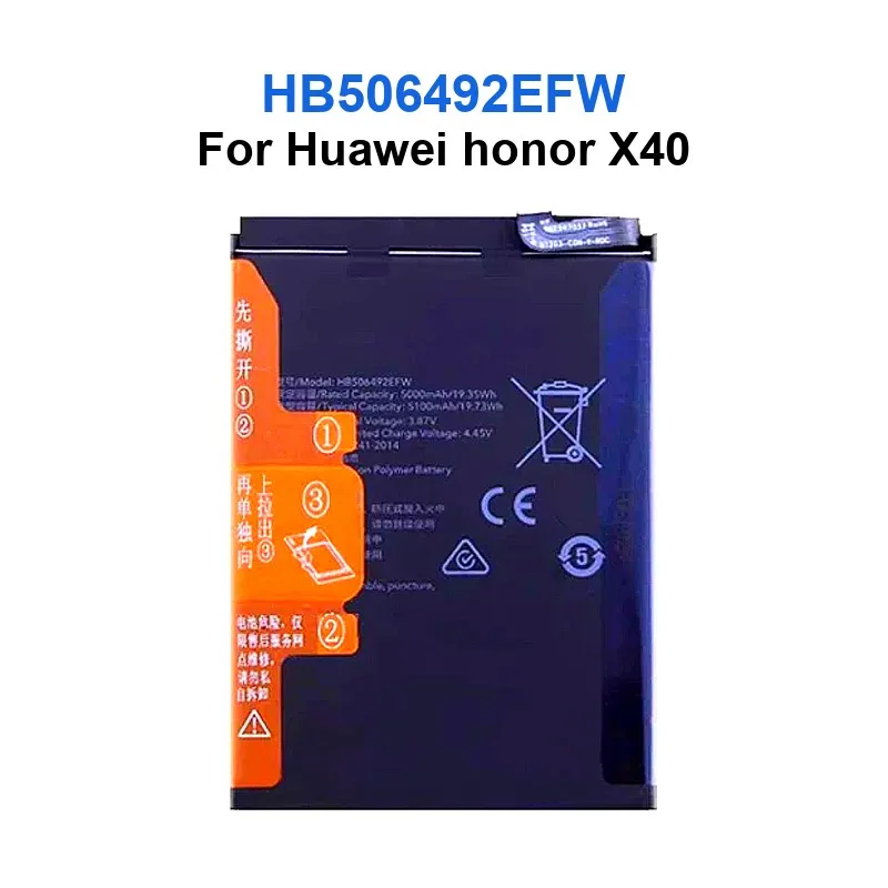 Batterie Für Huawei honor magic 4 3 Genießen 50 magic4 magic3 Pro X40 4Pro 3Pro HB586680EFW HB506492EFW HB566680EFW HB496493EGW