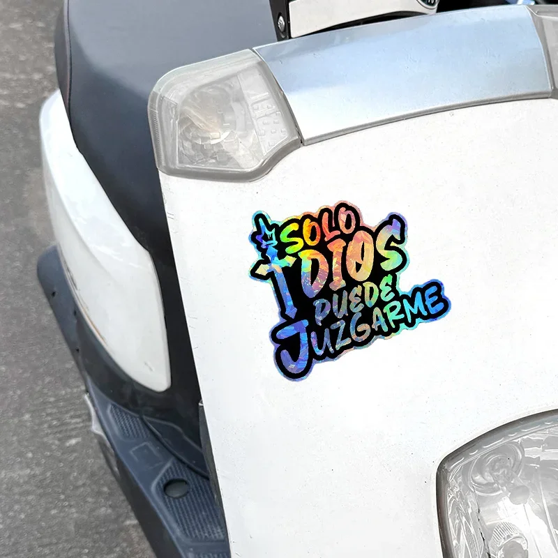 Spanish Style Car Sticker 1PC Waterproof PVC Vinyl Decal for Window Trunk Rear Glass Motorcycle Helmet Box DIY Auto Decor