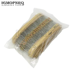 860pcs Carbon Film Resistor Kit 1/4W 5% resistors assorted kit set 43values*20pcs Resistance 1R - 1M Ohm 0.25W resistor pack