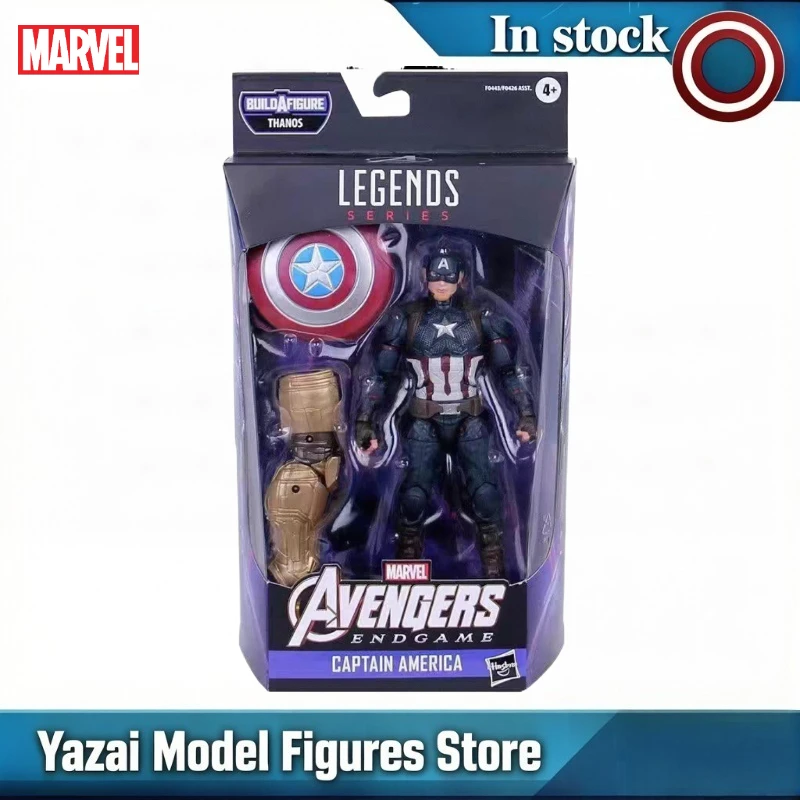 

Оригинальная фигурка Капитана Америки из серии Marvel Legends Avengers Endgame, модель игрушки в подарок