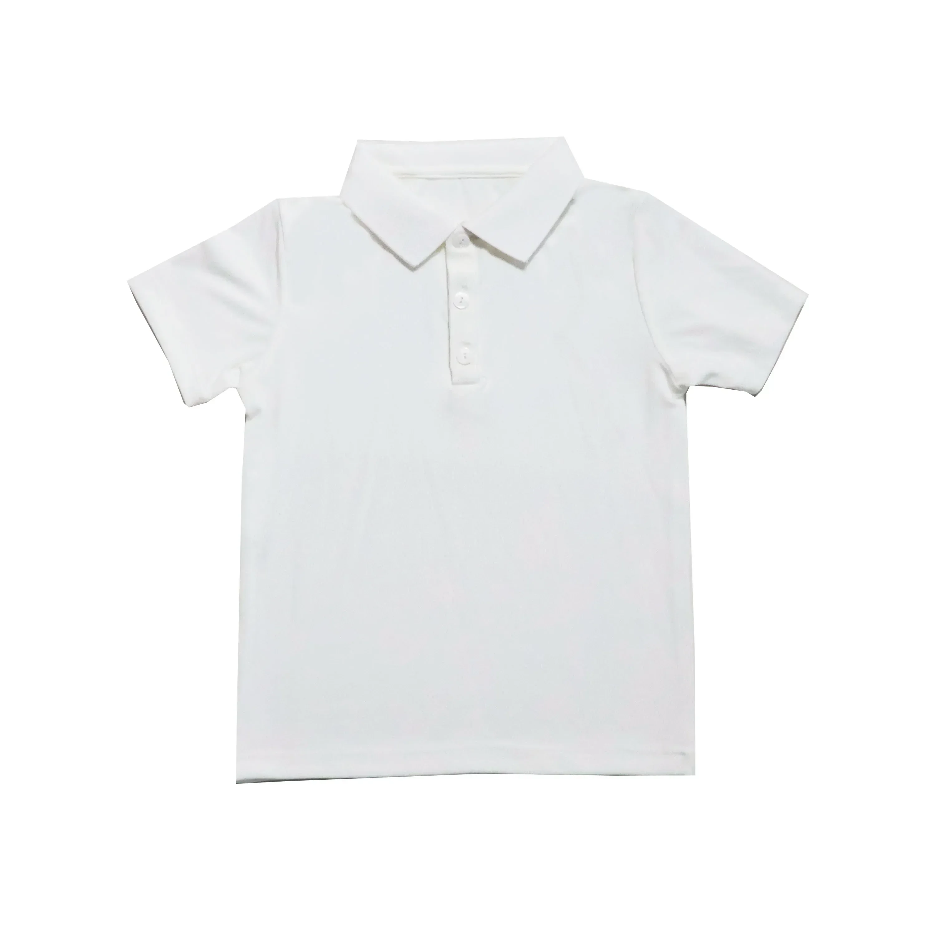 Heirloom Striped Collection – White Modal Polo