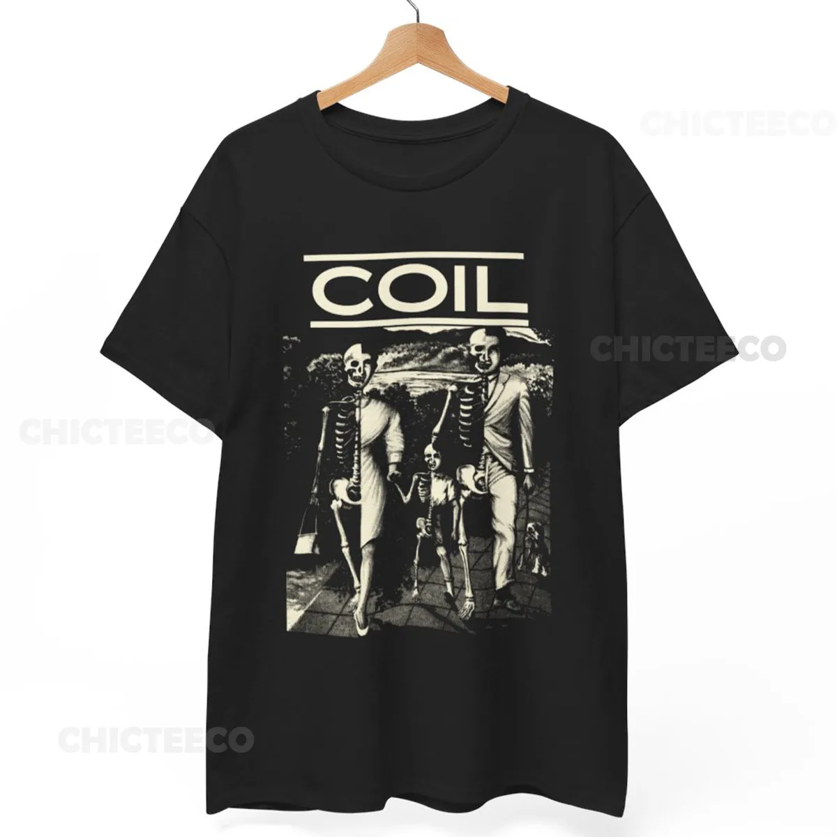 قميص COIL تاريخ غير طبيعي، تي شيرت ملفوف، شعيرات الإرتداد، تلفزيون نفسي، ممرضة #1