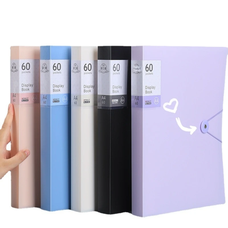 A4 Brochuretransparent Insert File Bagtest Paper Folder Pregnancy Test Book  Music Score Folder  Brochure  Poster  File  Storage