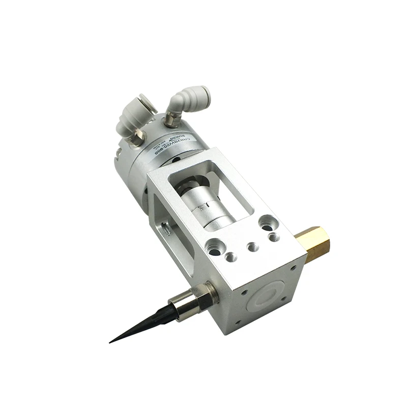 High Precision Wear-Resistant Ceramic Core Rotary Valve Adhesive Granular Materials Actuated High Flow Pneumatic Valve view 4
