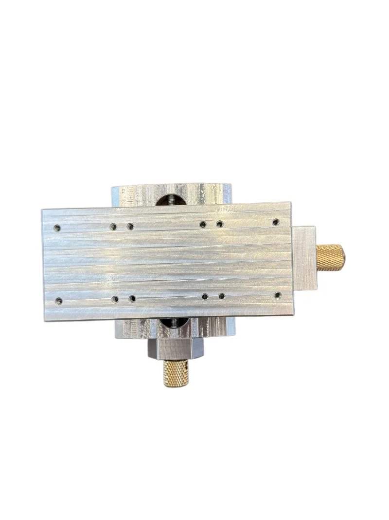 

Precision fine-tuning cross hand slide manual translation table drill screw slide xy linear module cross slide table