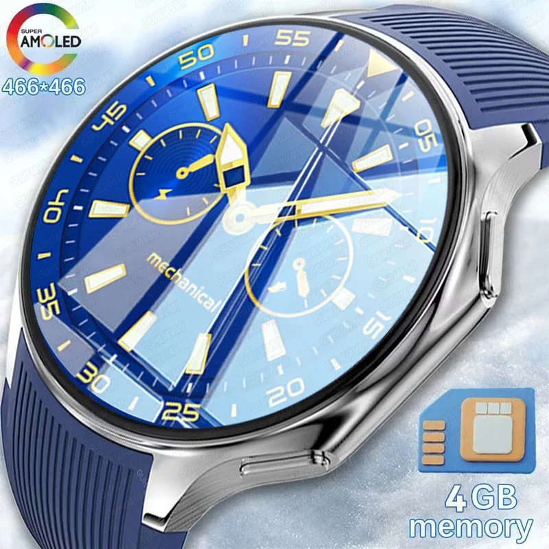 

2024 НОВЫЙ DT Watch X Smartwatch Player 3D AOD Mode Водонепроницаемые умные часы Наручные часы 4 ГБ Amoled Экран Видео Музыка Беспроводная зарядка